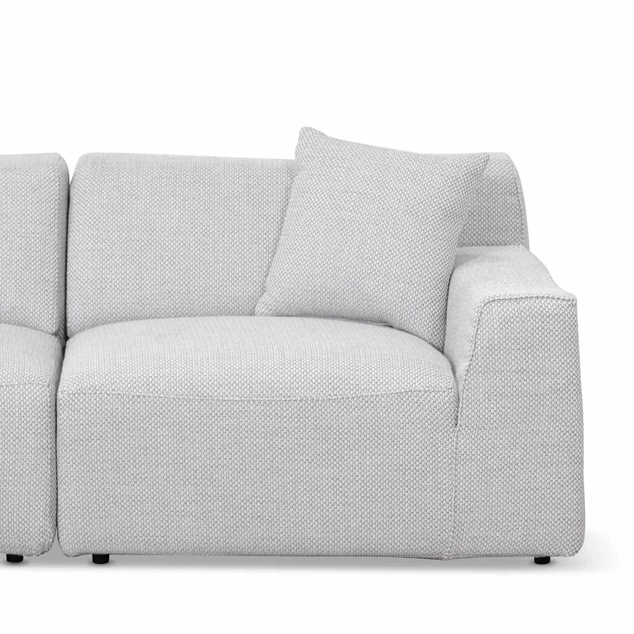 CLC6828-YY 3 Seater Left Chaise Sofa - Passive Grey - Image 9