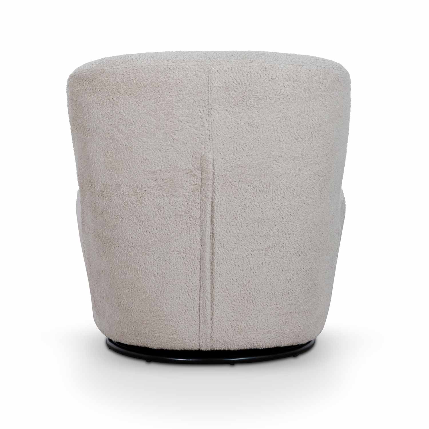 CLC6835-CA Swivel Lounge Chair - Ivory Teddy - Image 6