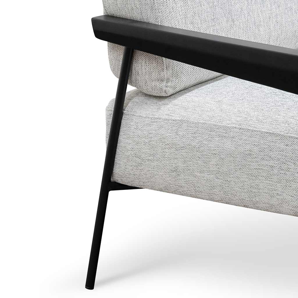 CLC6889-SD Fabric Lounge Chair - Silver Grey - Image 10