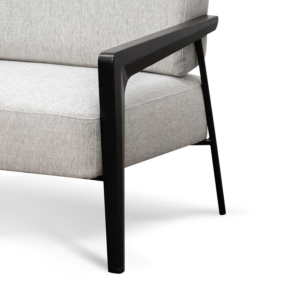 CLC6889-SD Fabric Lounge Chair - Silver Grey - Image 9
