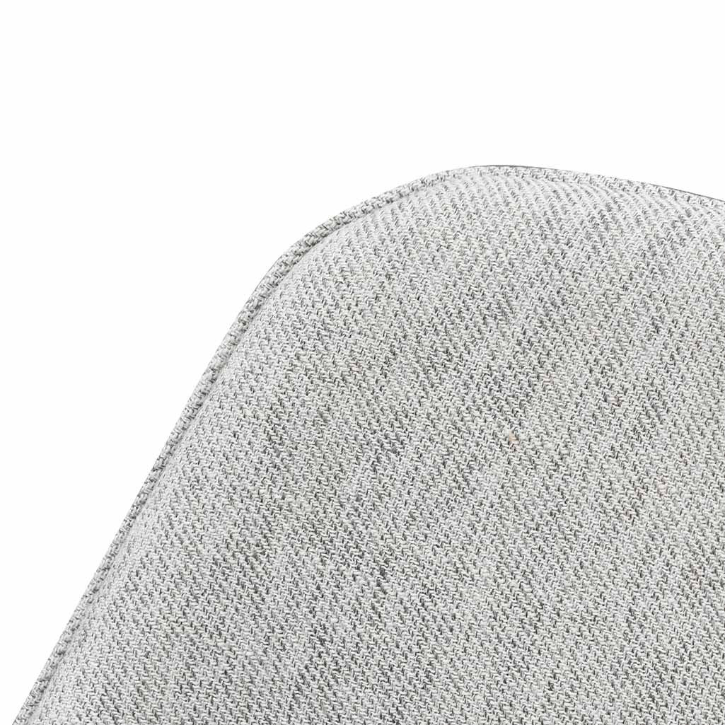 CLC6890-SD Fabric Lounge Chair - Silver Grey - Image 6