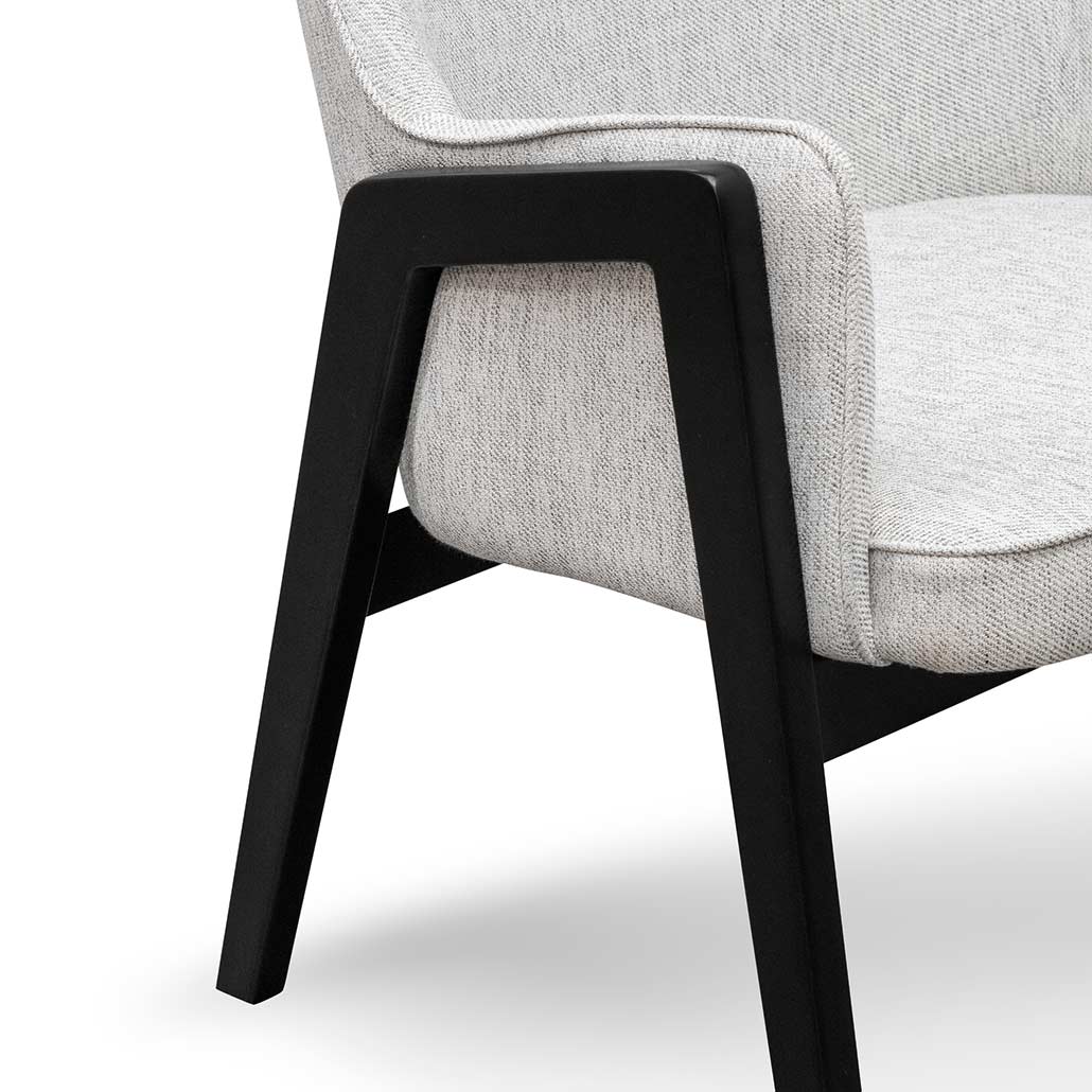 CLC6890-SD Fabric Lounge Chair - Silver Grey - Image 8