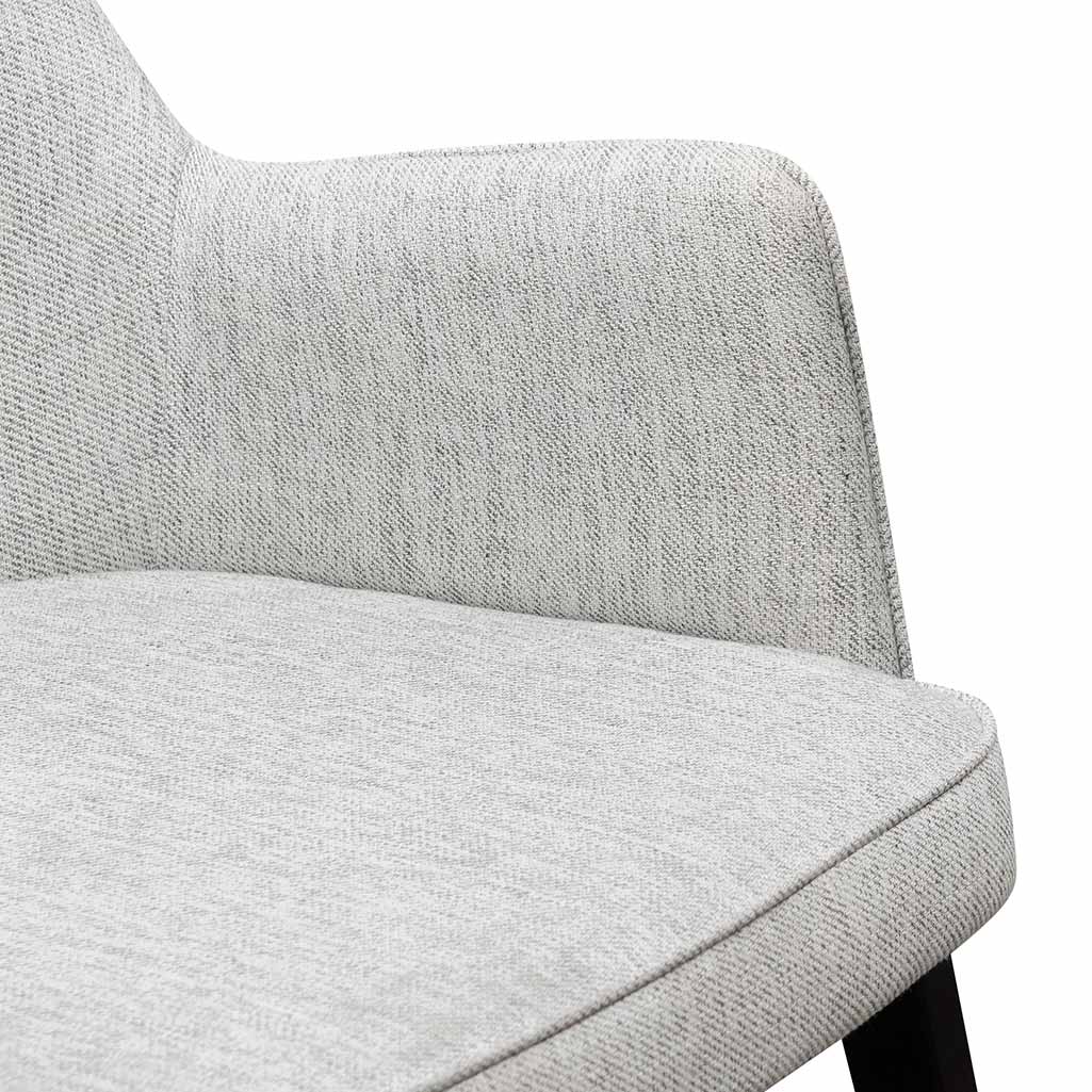 CLC6890-SD Fabric Lounge Chair - Silver Grey - Image 9