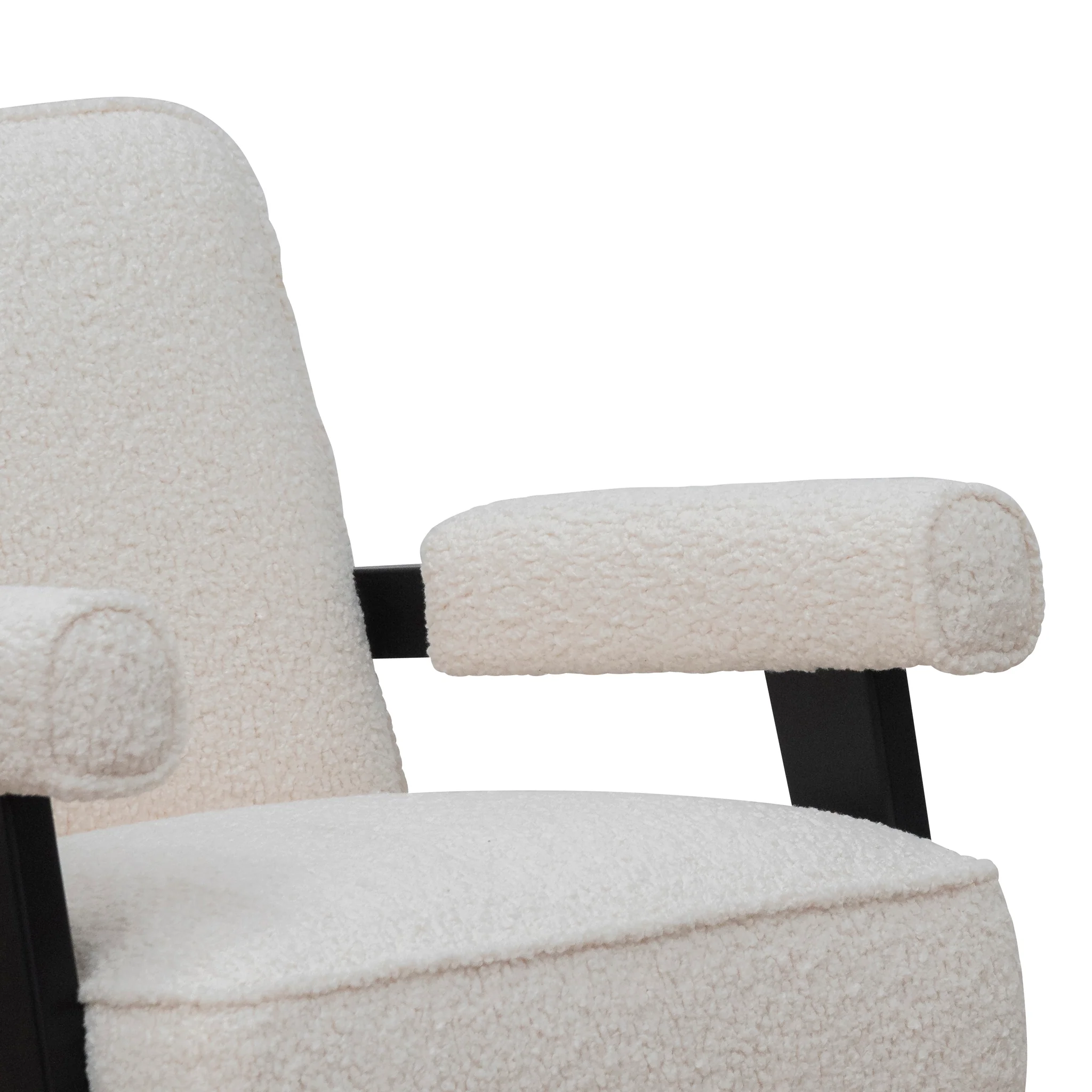 CLC6904-KSO Armchair - Ivory White Sherpa - Image 6
