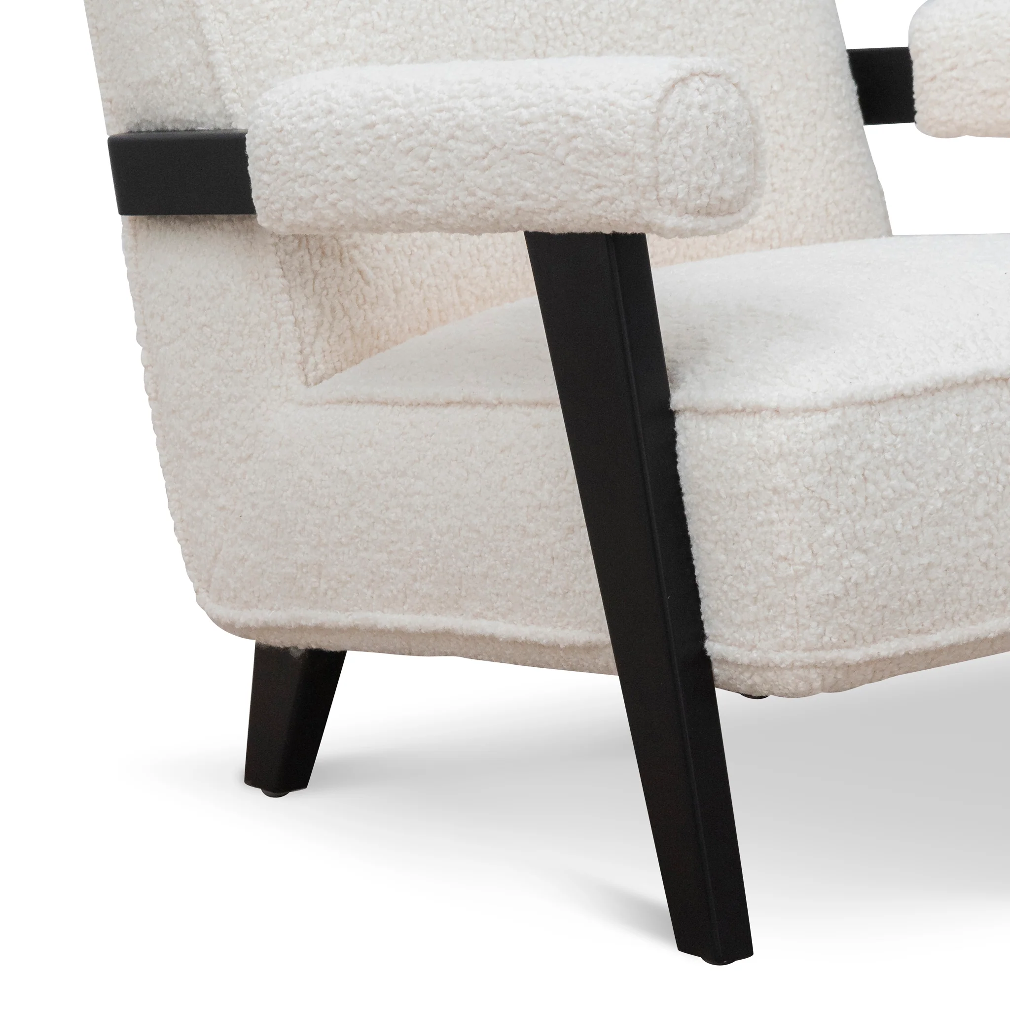 CLC6904-KSO Armchair - Ivory White Sherpa - Image 8