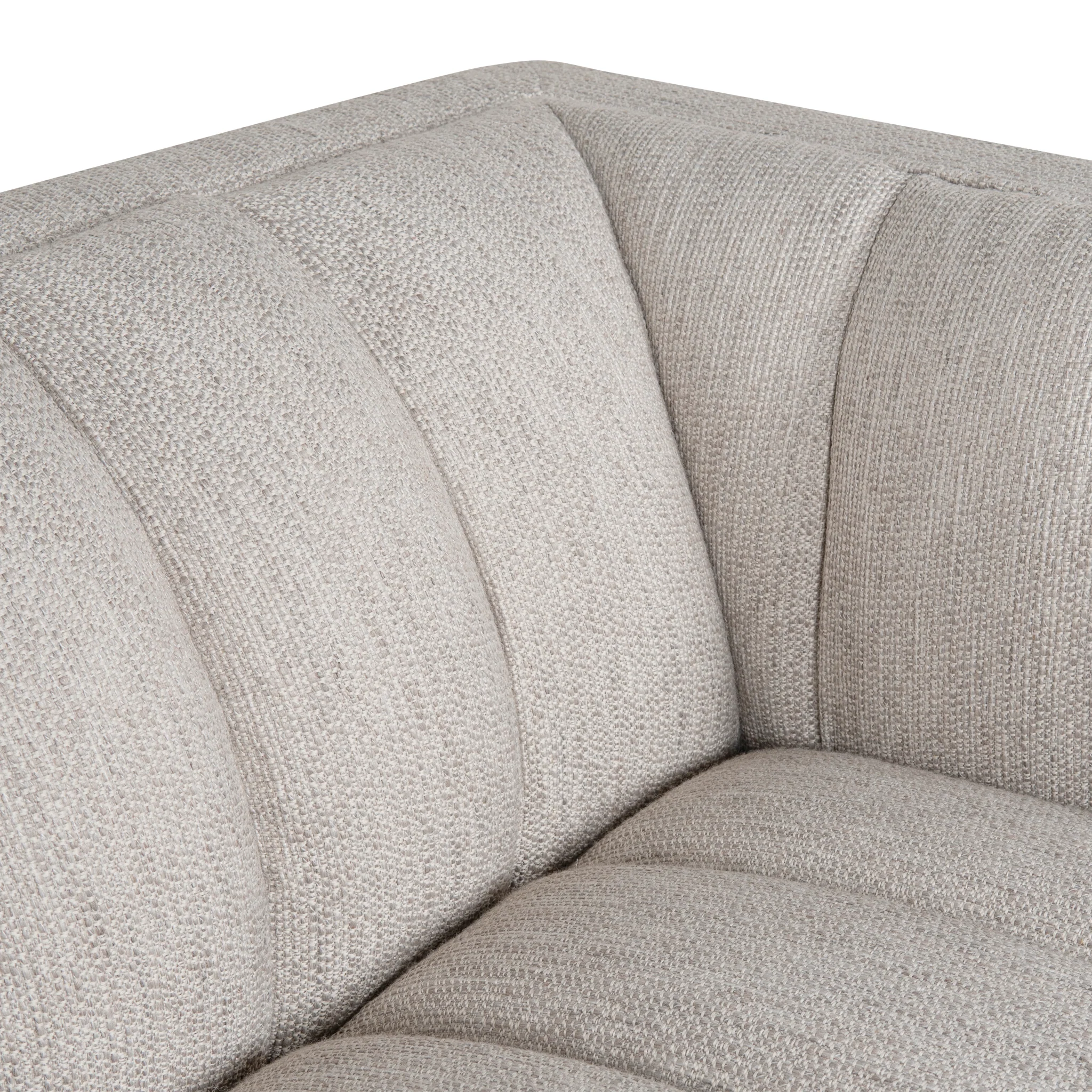 CLC8908-CA 3 Seater Sofa -Light Grey - Image 9