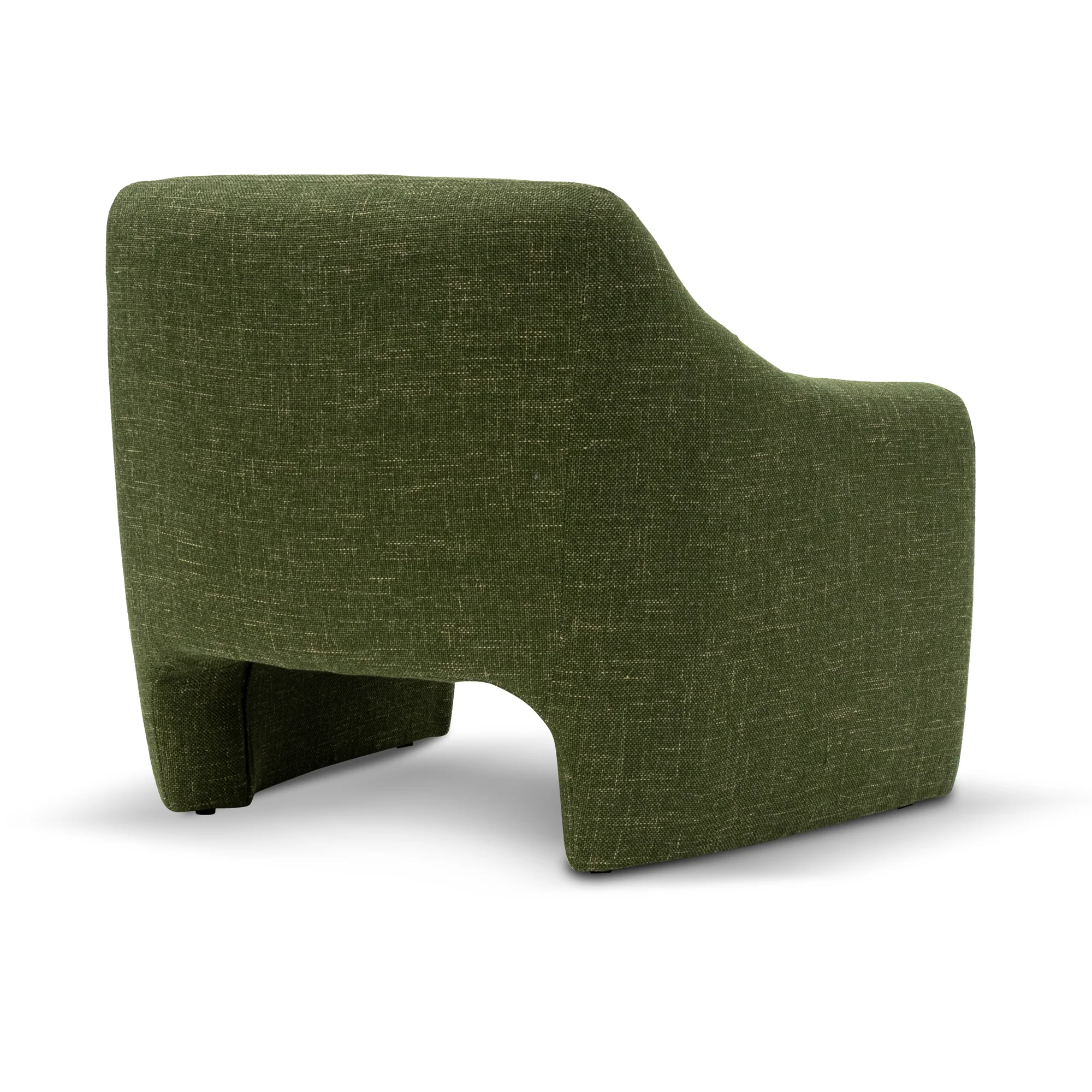 CLC6968-KSO Fabric Armchair - Khaki Green - Image 6