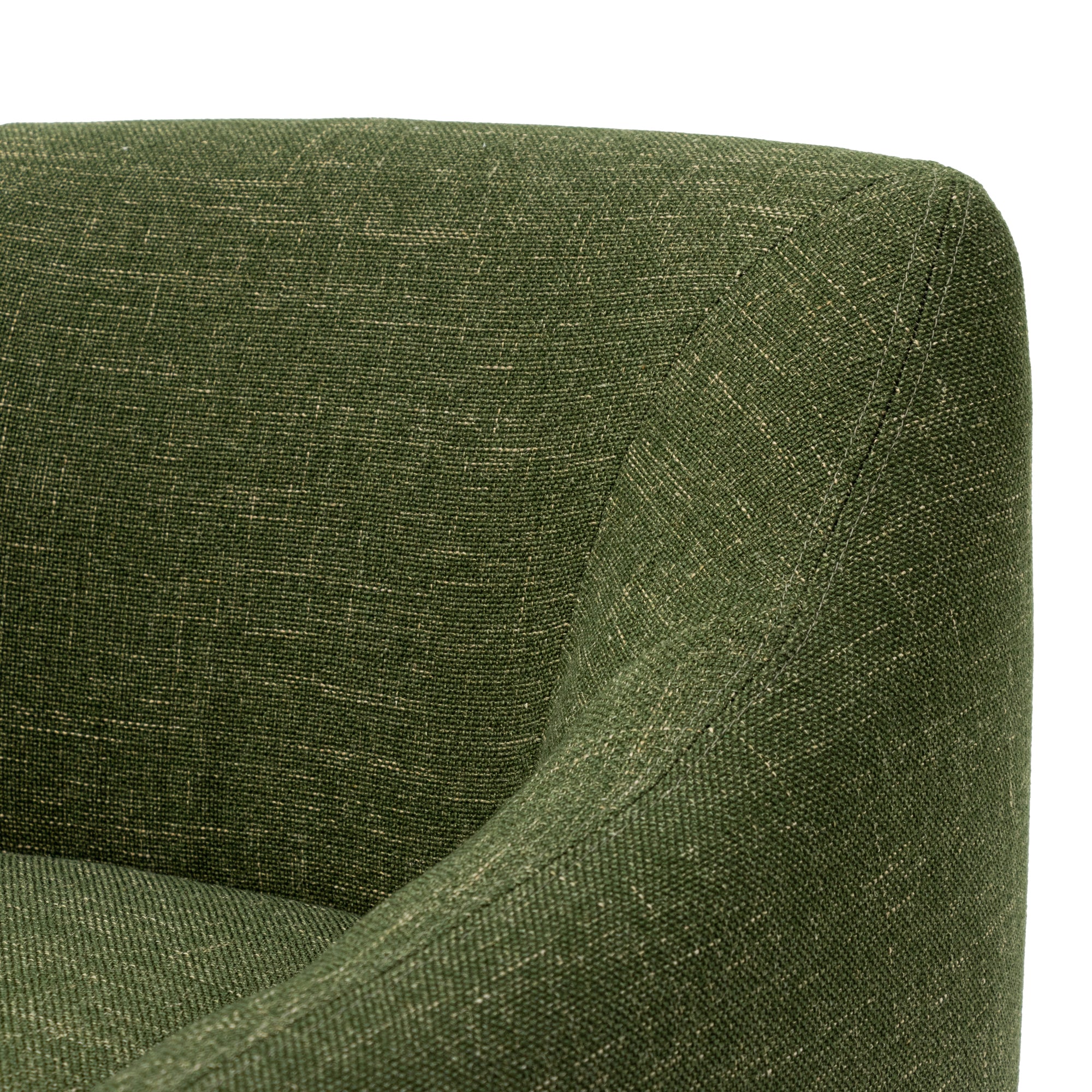 CLC6968-KSO Fabric Armchair - Khaki Green - Image 9