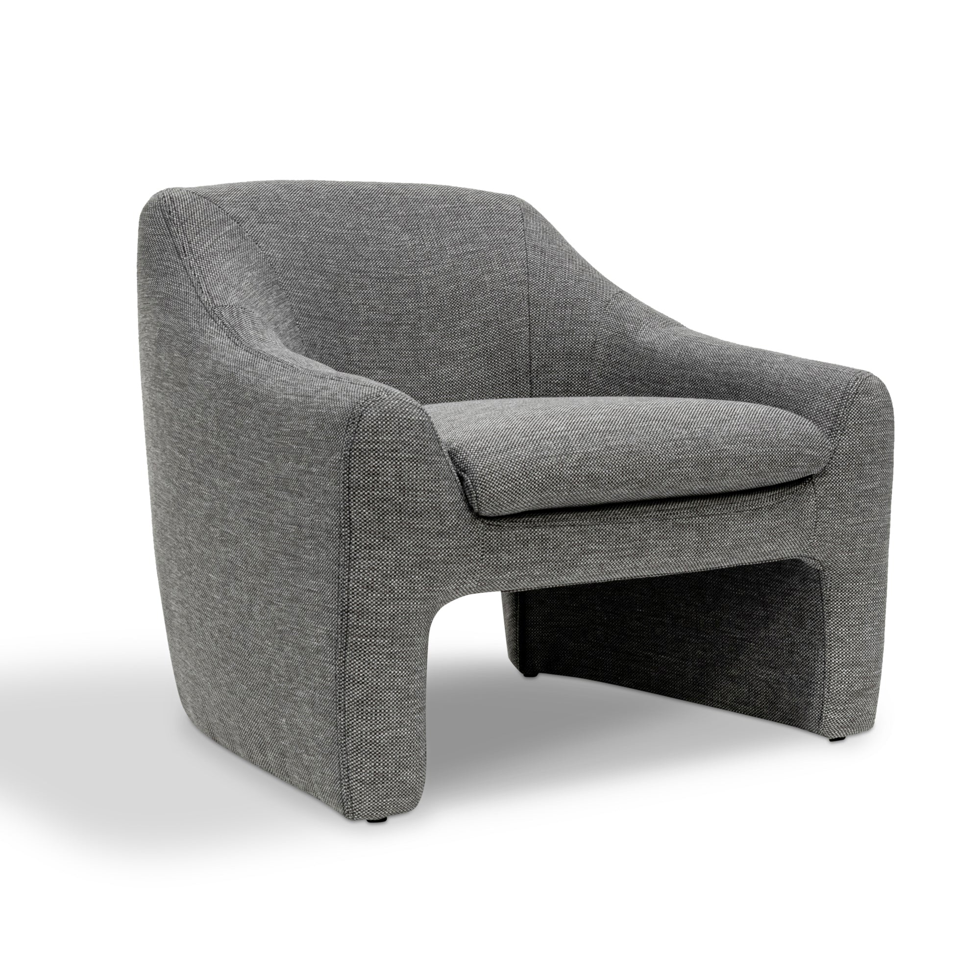 CLC6970-KSO Fabric Armchair -  Graphite Grey - Image 2