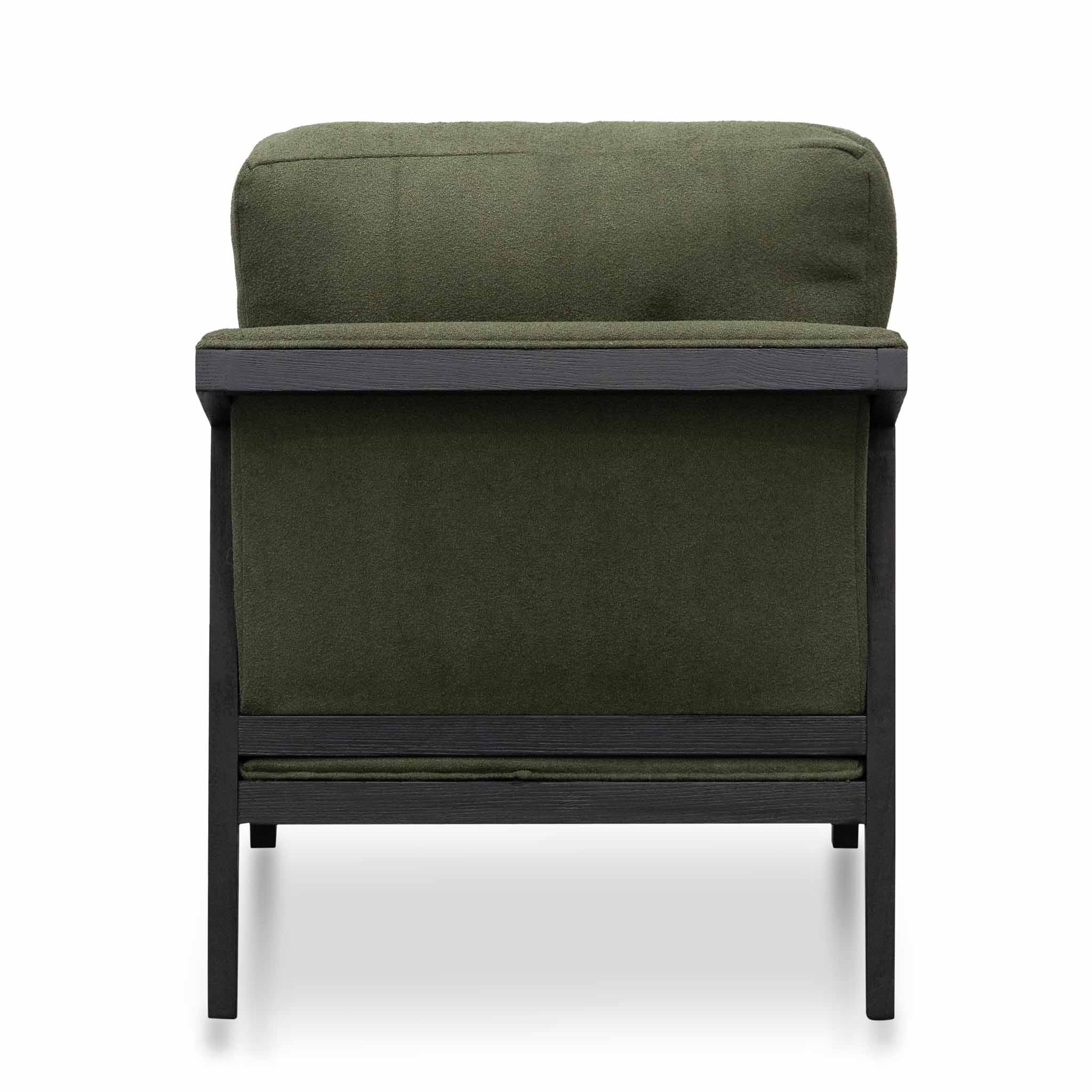 CLC6994-NI Green Fabric Lounge Chair - Black Frame - Image 7