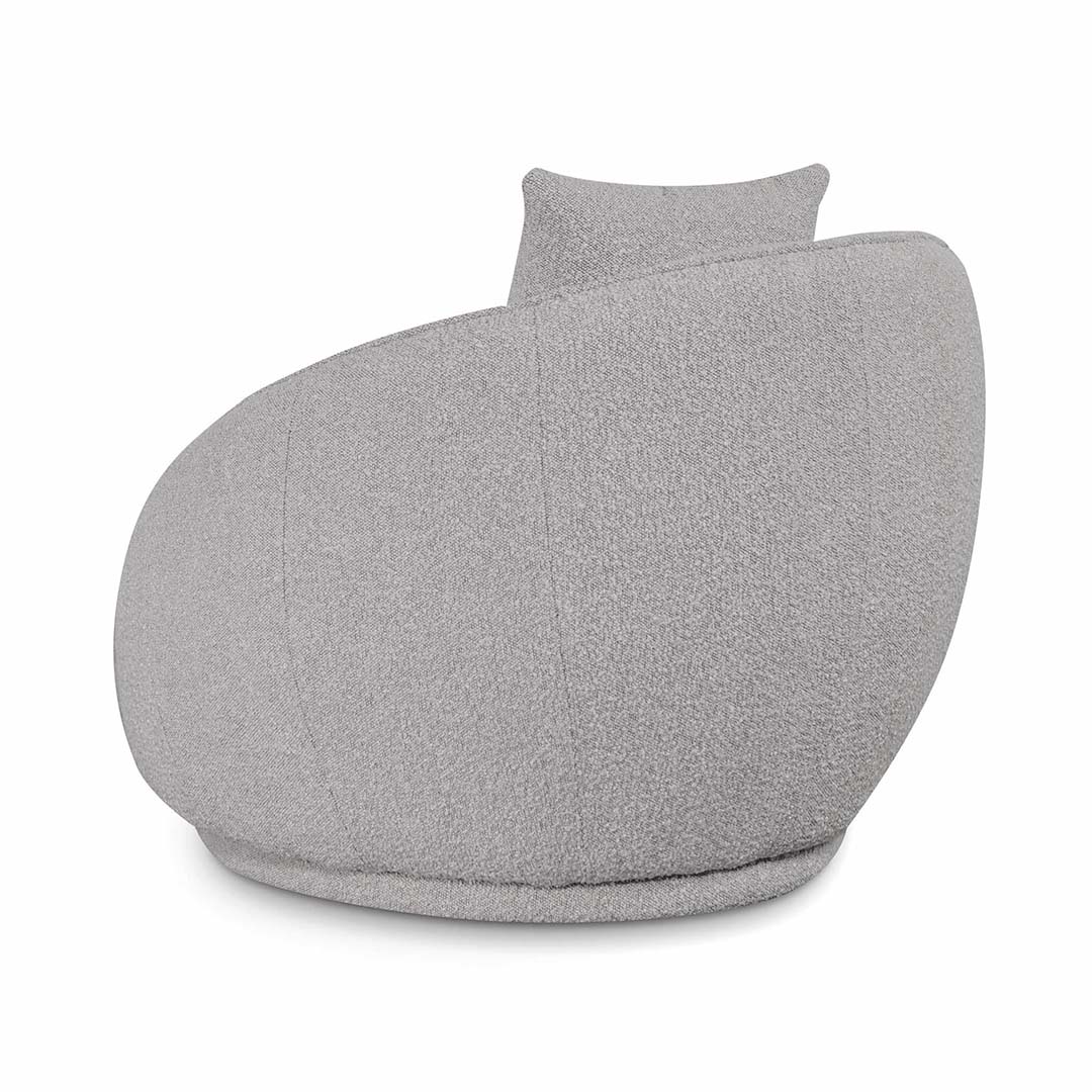 CLC8051-FS Armchair - Ash Grey Boucle - Image 3