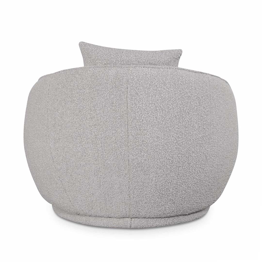 CLC8051-FS Armchair - Ash Grey Boucle - Image 4