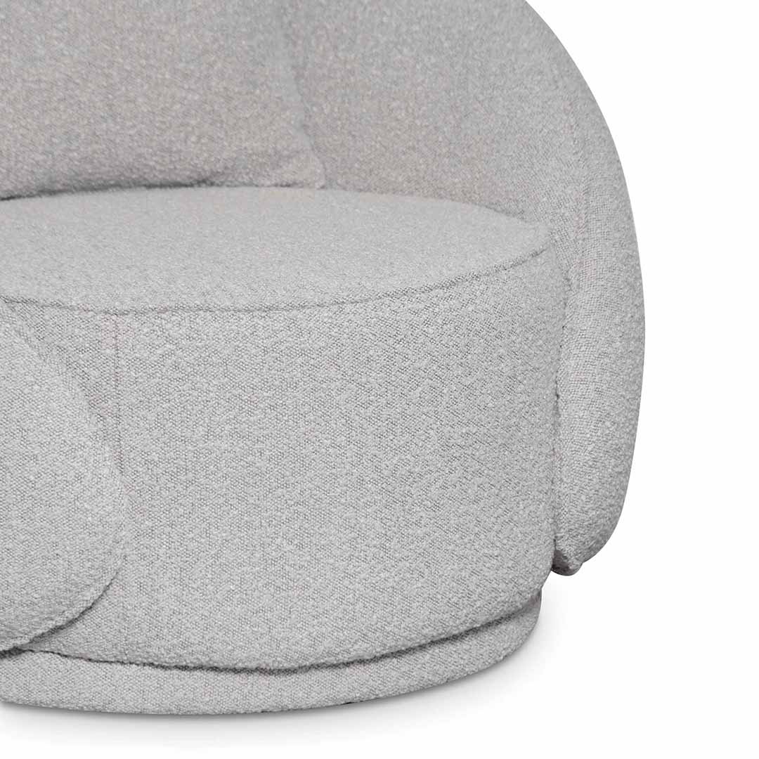 CLC8051-FS Armchair - Ash Grey Boucle - Image 5