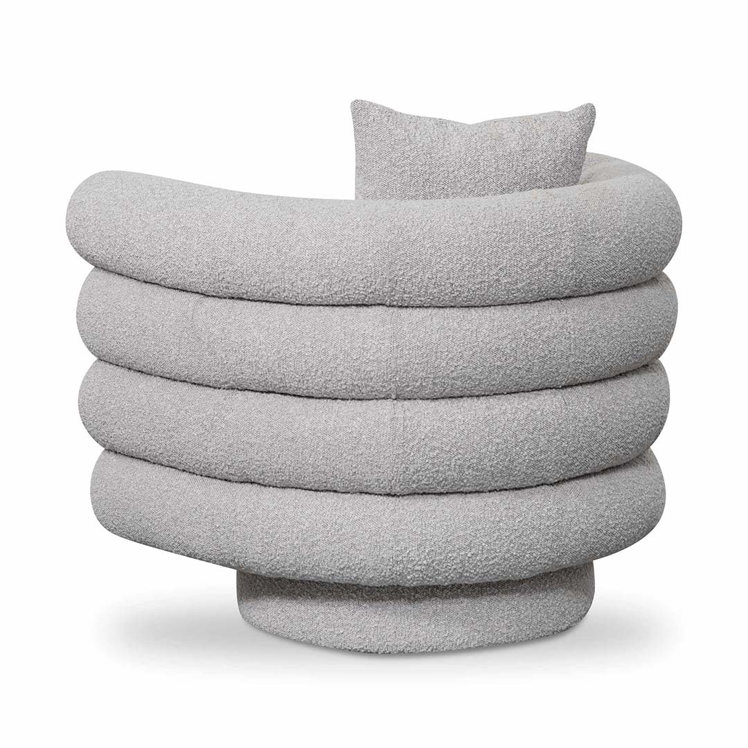 CLC8053-FS Armchair - Ash Grey Boucle - Image 4