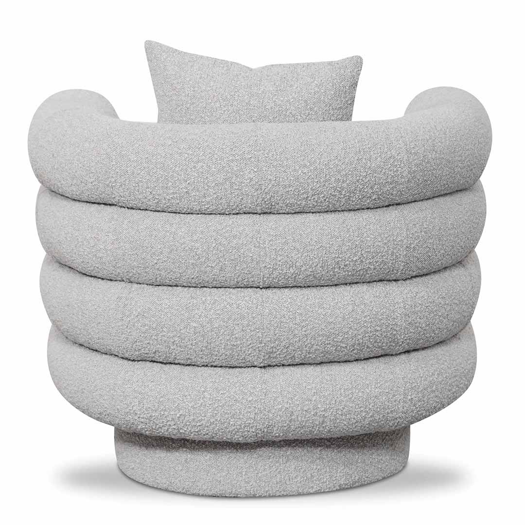 CLC8053-FS Armchair - Ash Grey Boucle - Image 5
