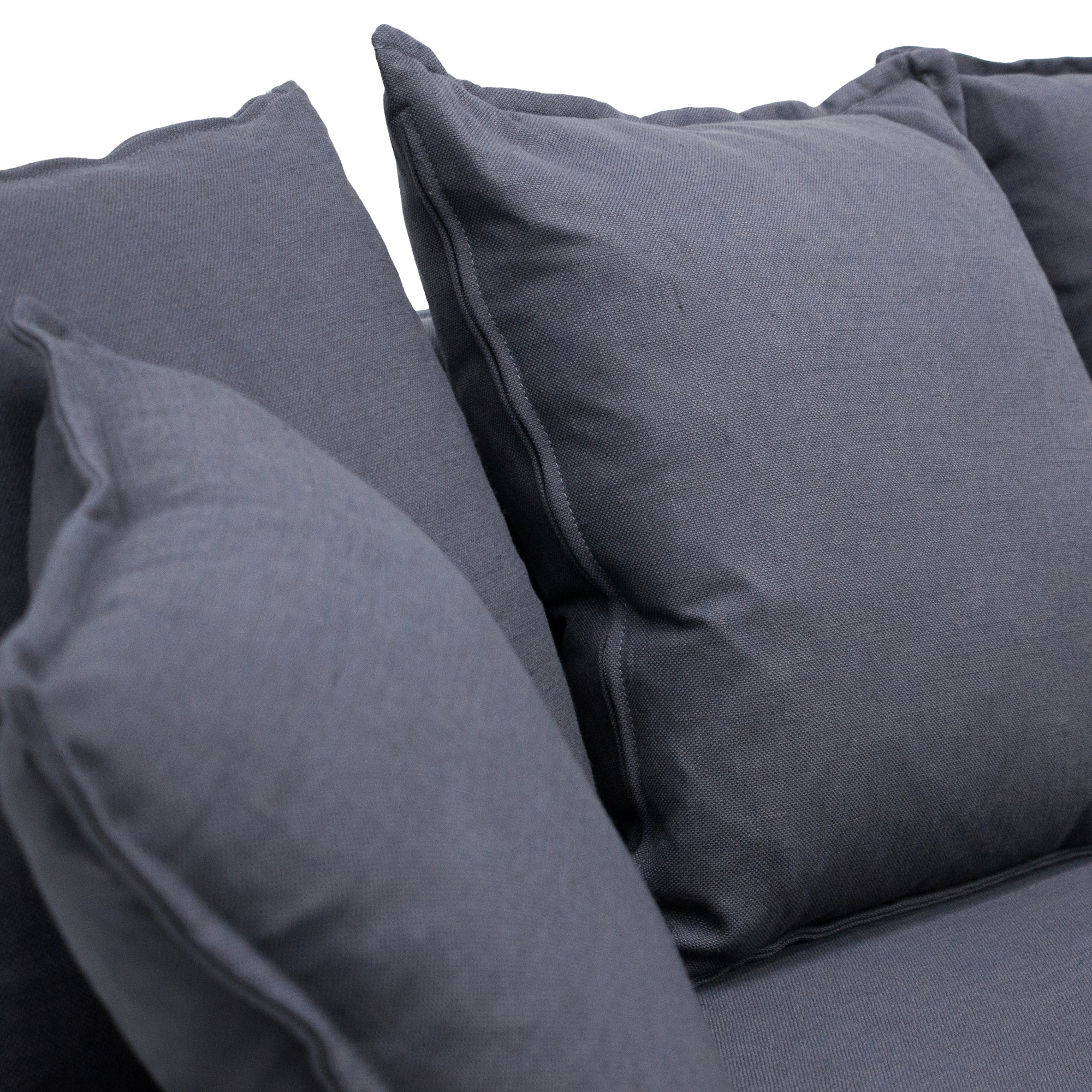 CLC8123-CA 3 Seater Fabric Sofa - Charcoal Linen - Last one - Image 9