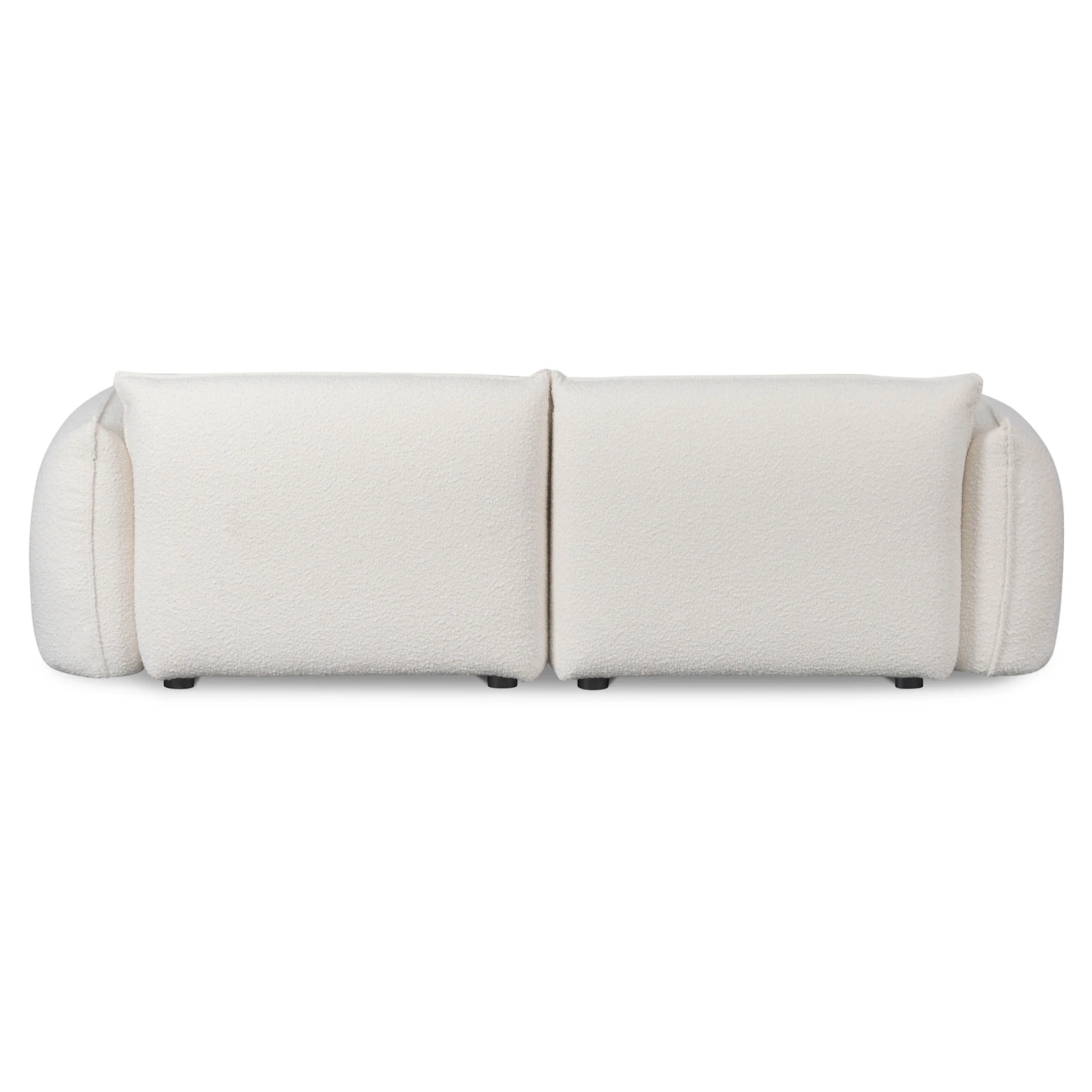 CLC8177-IG 3 Seater Sofa - White Wash Boucle - Image 9
