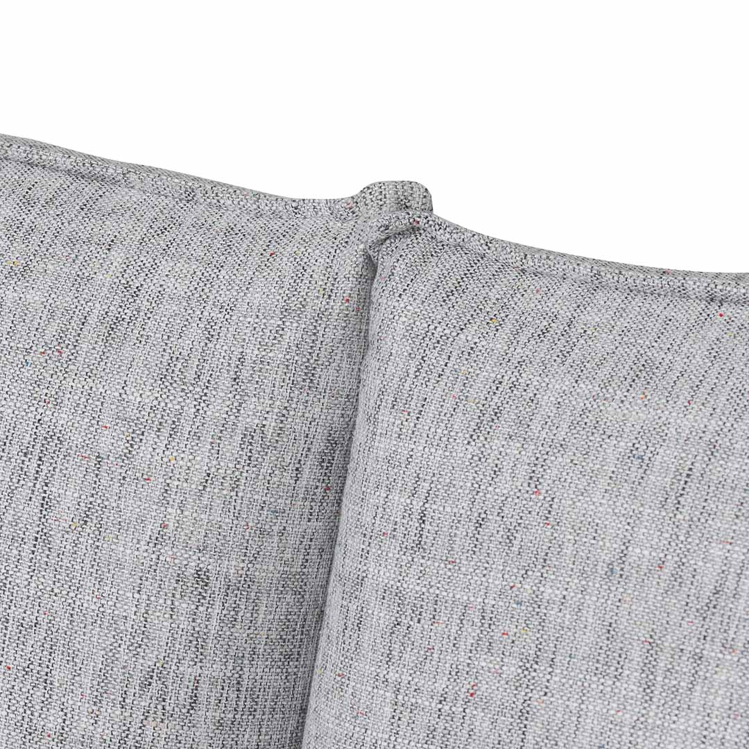 CLC8178-IG 3 Seater Sofa - Light Spec Grey - Image 4
