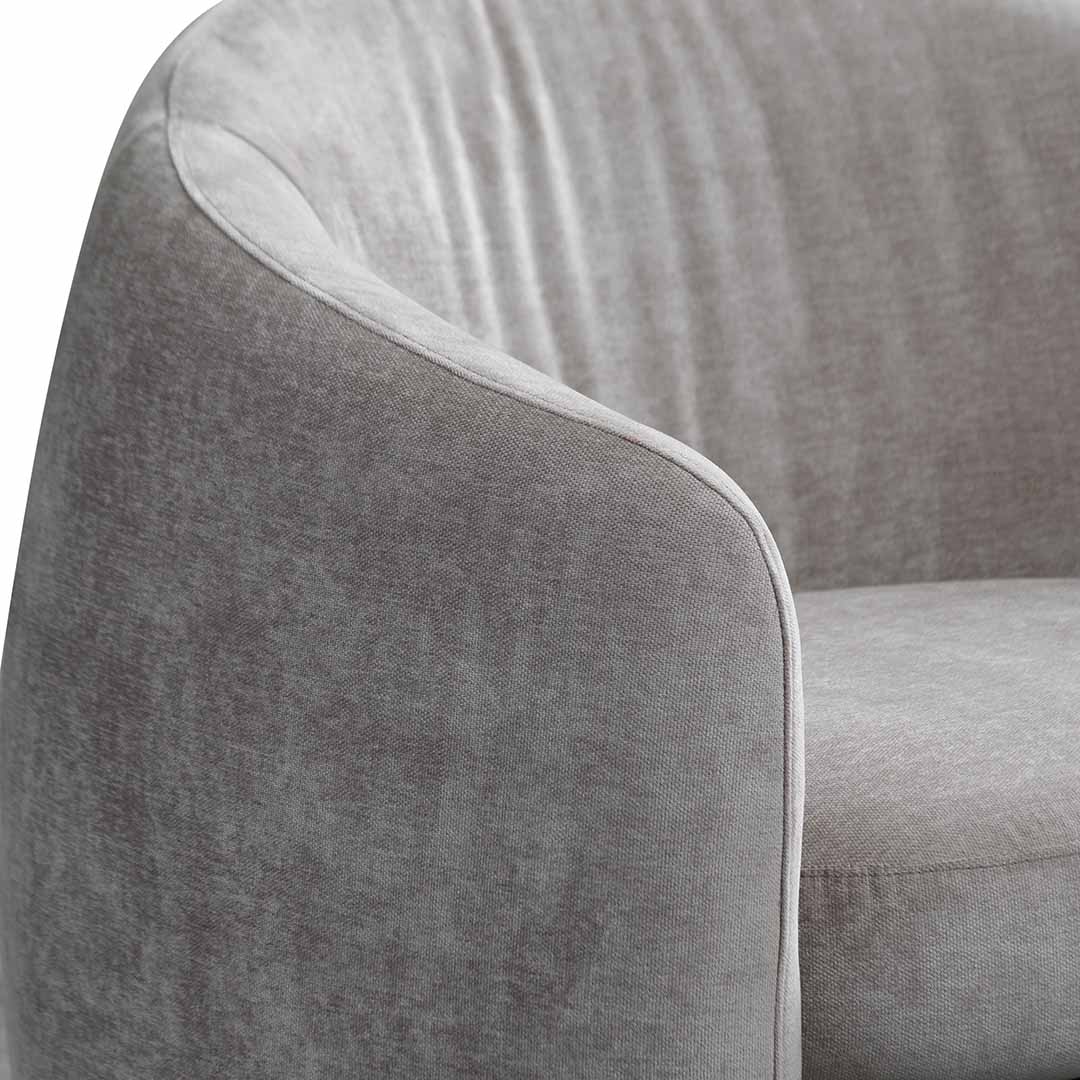 CLC8300-CA Fabric Armchair - Platinum Grey - Image 7