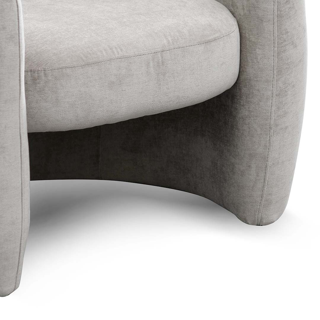 CLC8300-CA Fabric Armchair - Platinum Grey - Image 9