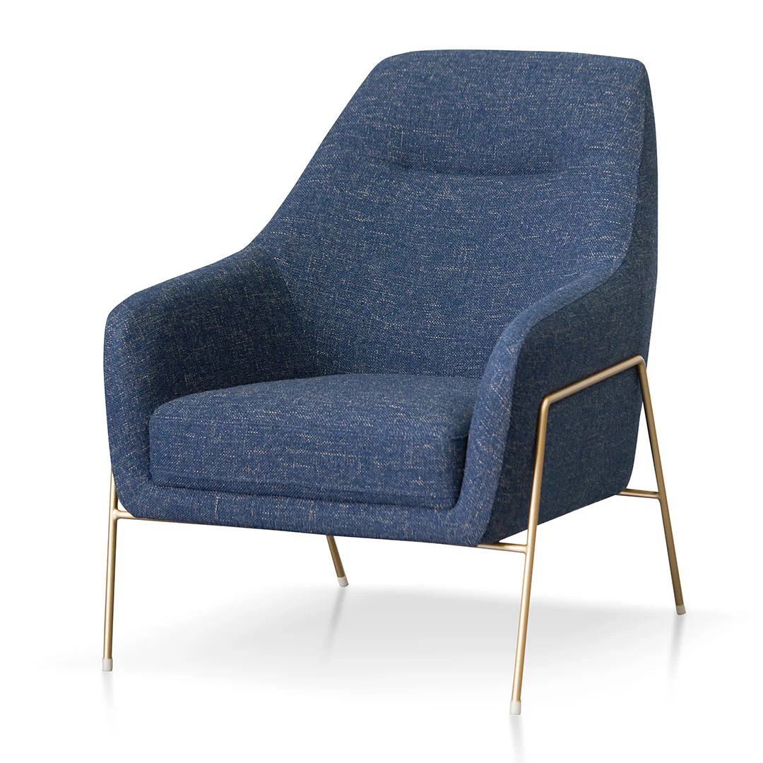 CLC8325-KSO Fabric Armchair - Dark Blue - Image 3