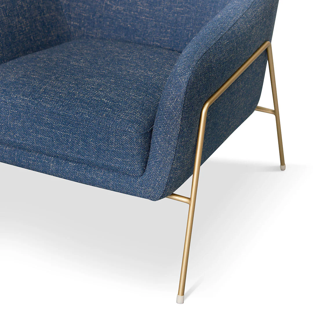 CLC8325-KSO Fabric Armchair - Dark Blue - Image 8