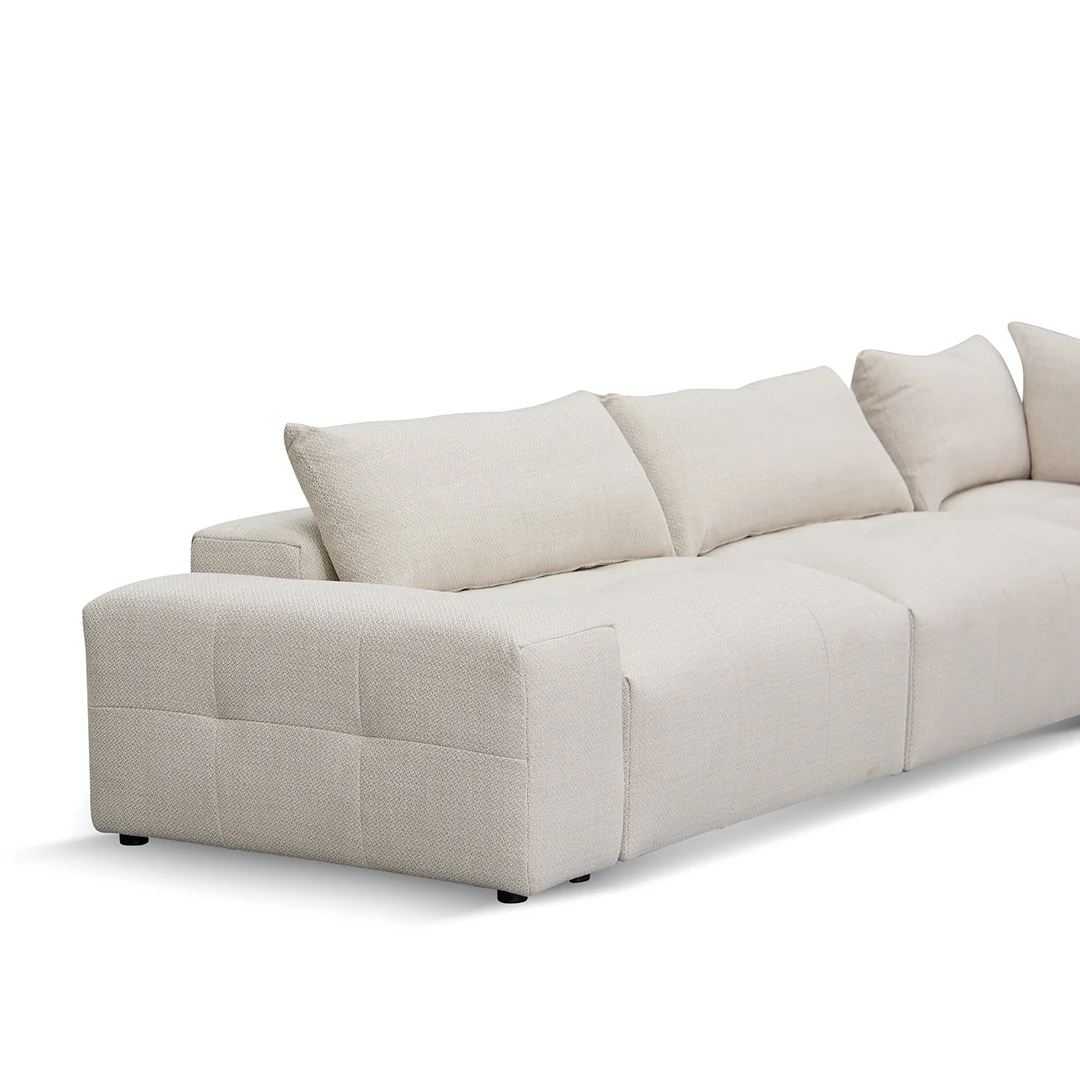 CLC8329-KSO Right Chaise Fabric Sofa - Taupe Beige - Image 10