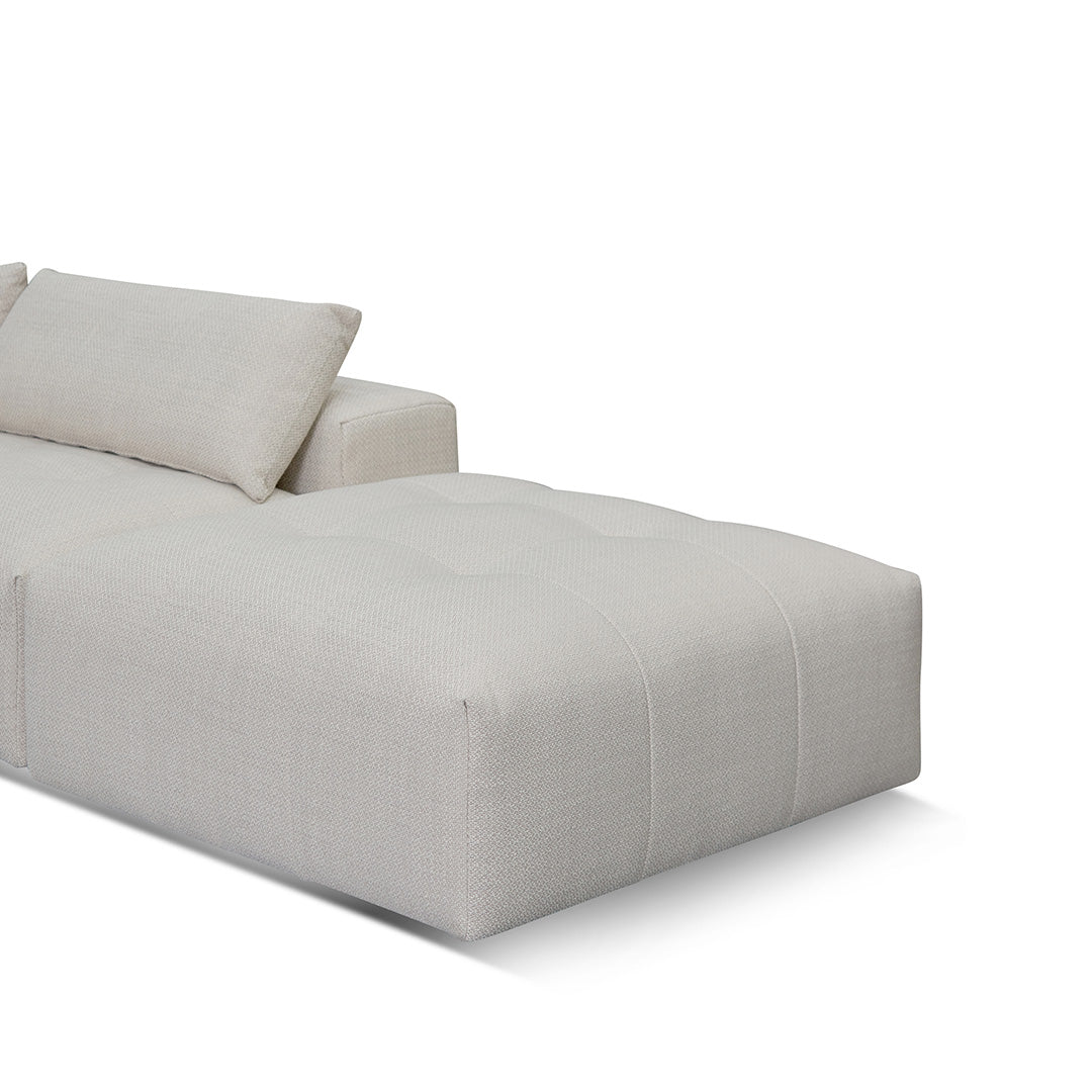 CLC8329-KSO Right Chaise Fabric Sofa - Taupe Beige - Image 13