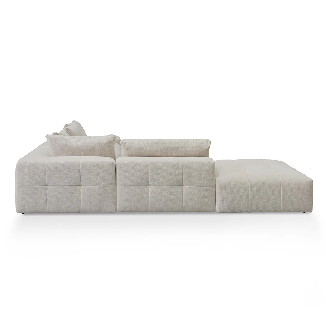 CLC8329-KSO Right Chaise Fabric Sofa - Taupe Beige - Image 16