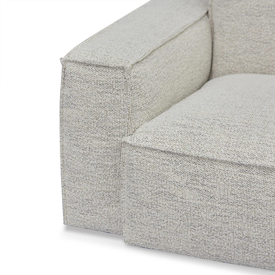 CLC8331-KSO Right Chaise Fabric Sofa - Fog Grey - Image 6