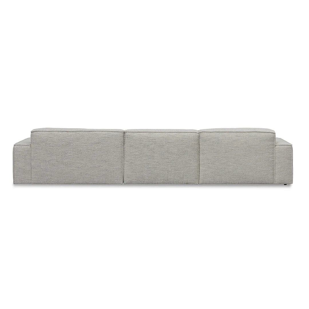 CLC8331-KSO Right Chaise Fabric Sofa - Fog Grey - Image 8