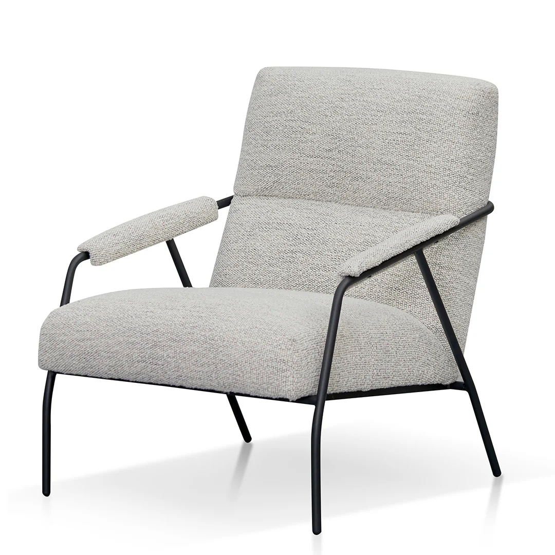 CLC8334-KSO Fabric Armchair - Fog Grey