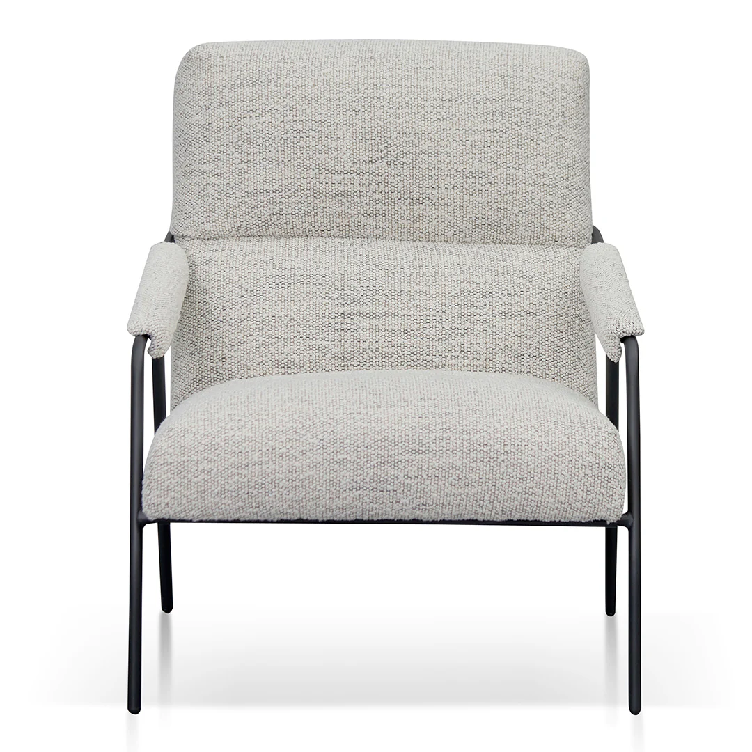 CLC8334-KSO Fabric Armchair - Fog Grey - Image 2