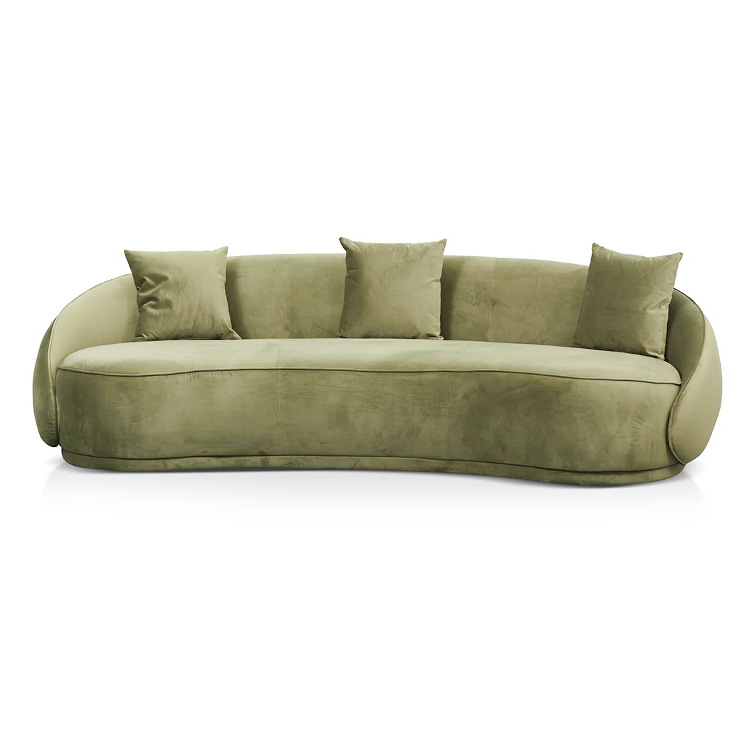 CLC8514-FS 4 Seater Fabric Sofa - Elegant Sage - Image 3