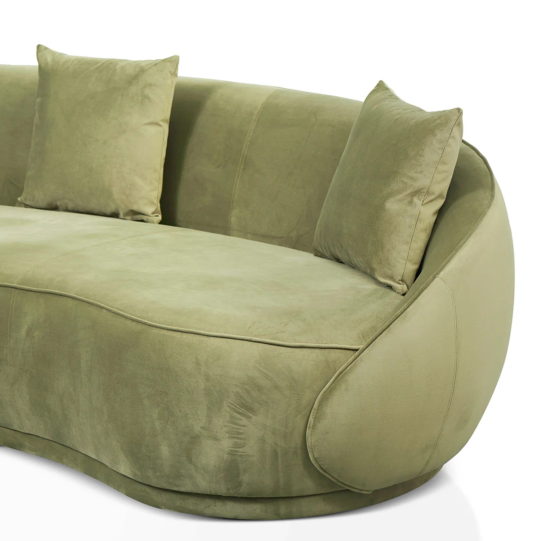 CLC8514-FS 4 Seater Fabric Sofa - Elegant Sage - Image 5