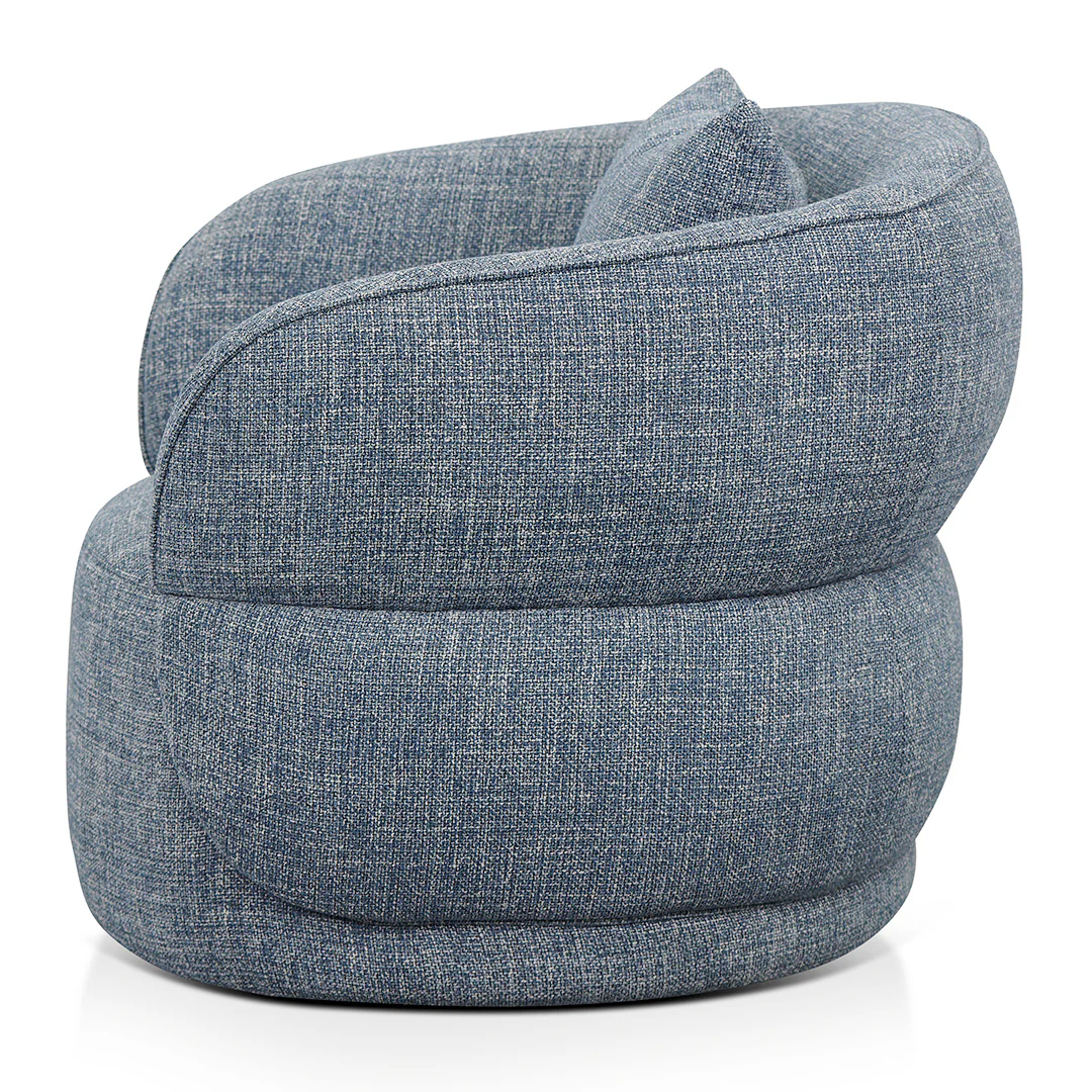 CLC8565-CA Swivel Armchair - Moss Blue - Image 5