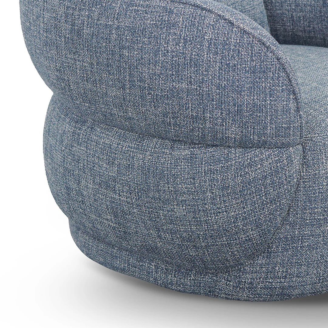CLC8565-CA Swivel Armchair - Moss Blue - Image 8