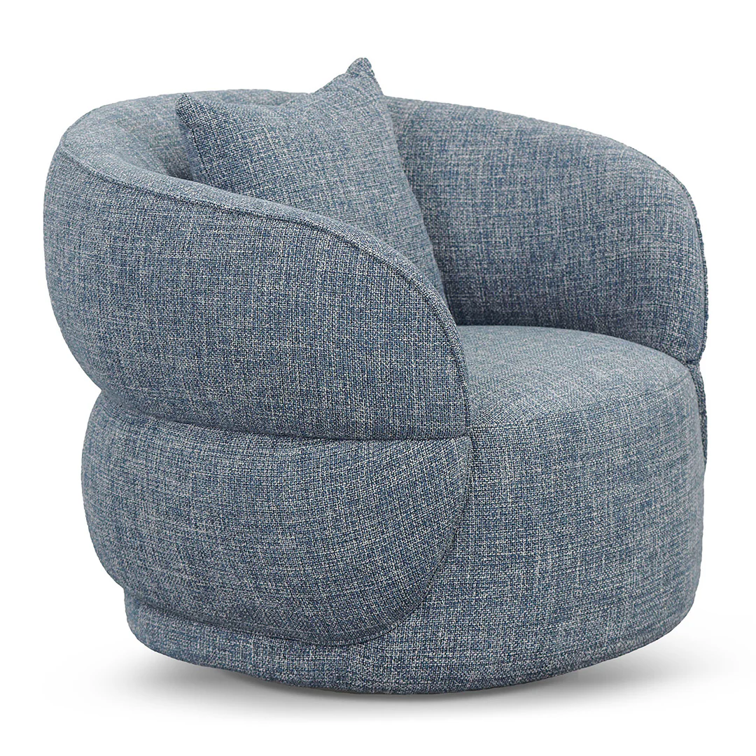 CLC8565-CA Swivel Armchair - Moss Blue - Image 9
