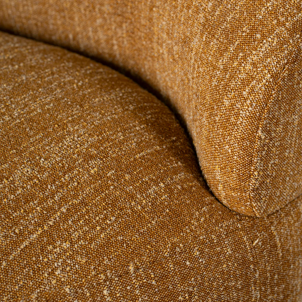 CLC8594-KSO Swivel Fabric Lounge Chair - Ginger Brown - Image 7