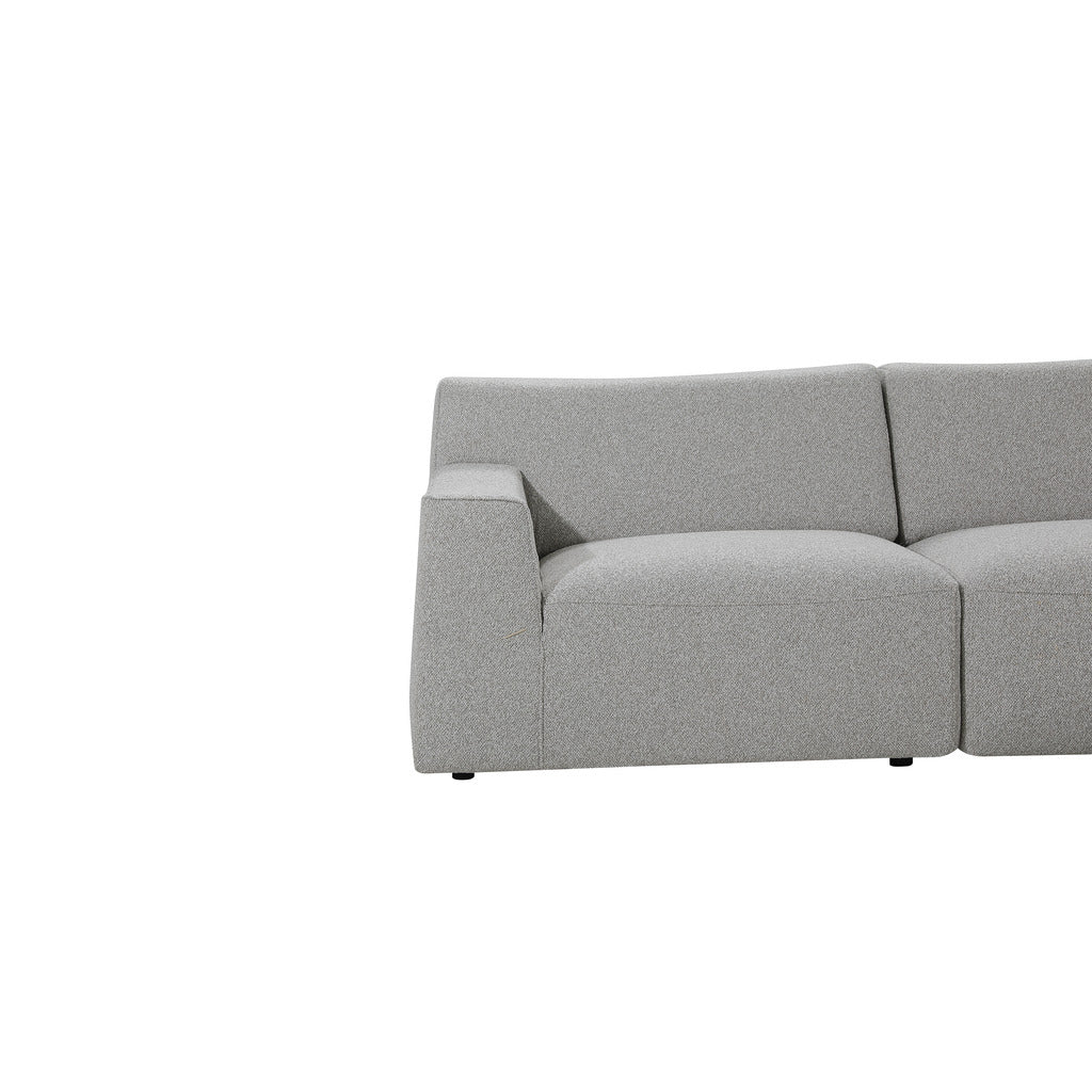 CLC8672-YY 3 Seater Right Chaise Sofa - Clay Grey - Image 4