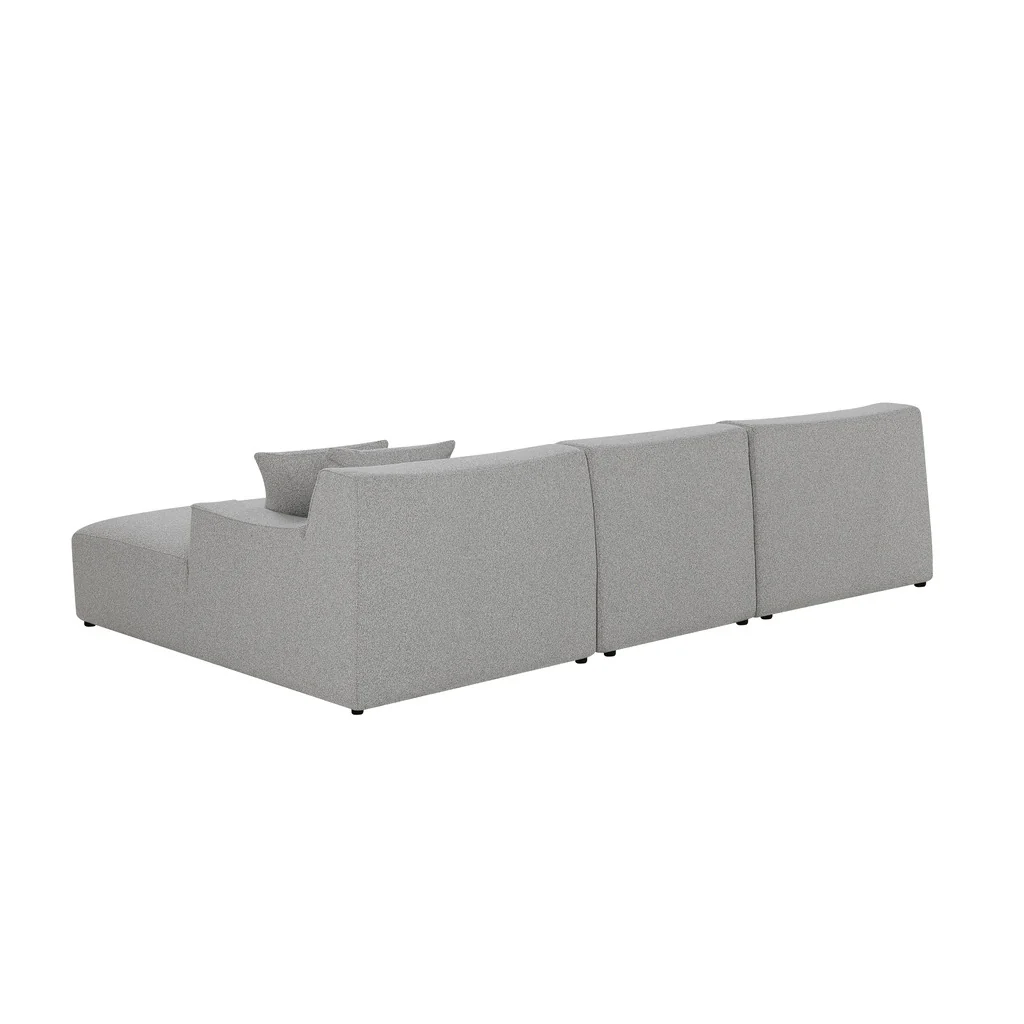 CLC8672-YY 3 Seater Right Chaise Sofa - Clay Grey - Image 5