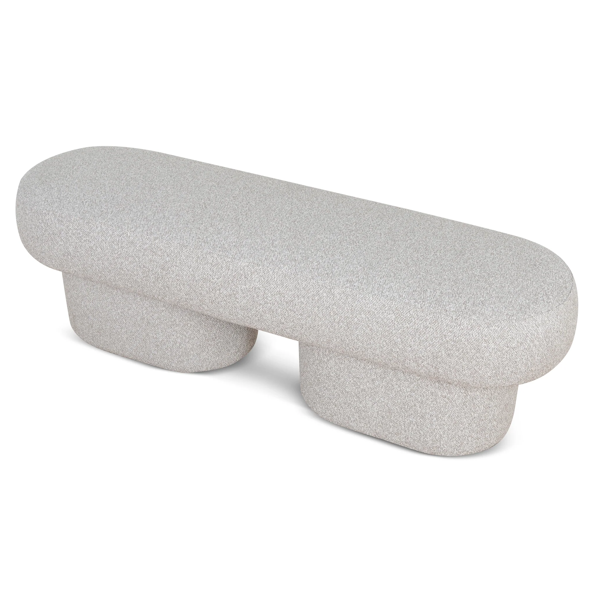 CLC8673-YY 1.5m Long Ottoman Bench - Clay Grey - Image 3