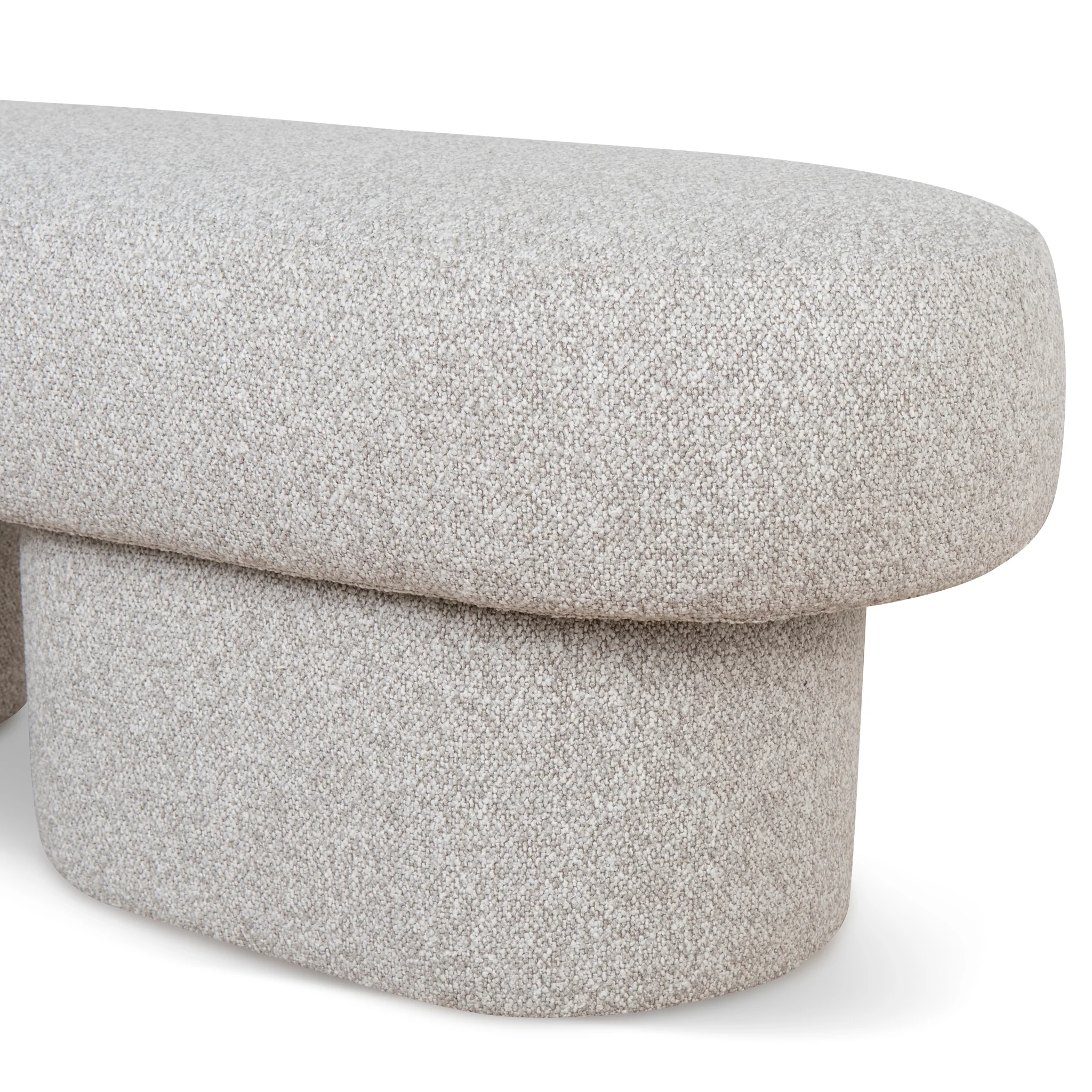 CLC8673-YY 1.5m Long Ottoman Bench - Clay Grey - Image 5