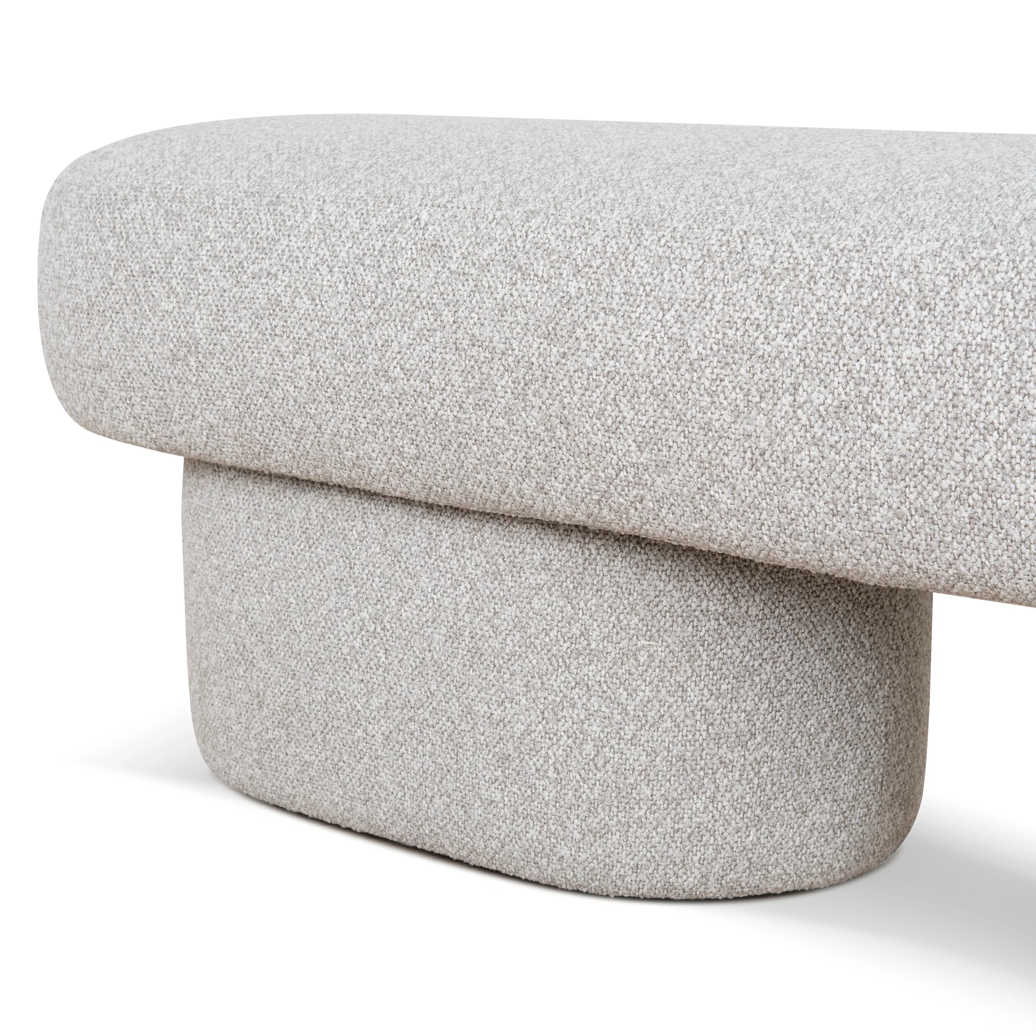 CLC8673-YY 1.5m Long Ottoman Bench - Clay Grey - Image 6