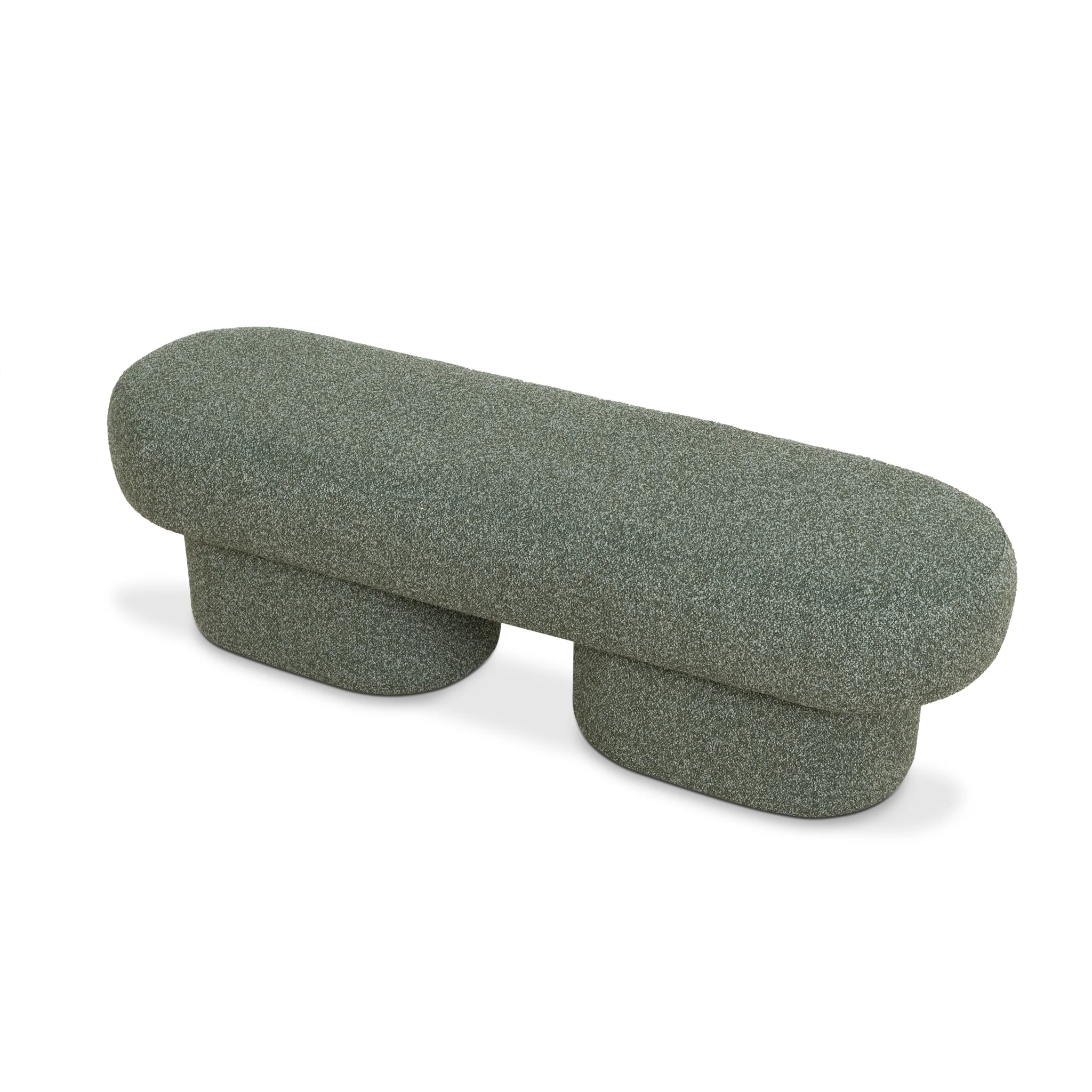 CLC8675-YY 1.5m Long Ottoman Bench - Hunter Green - Image 4