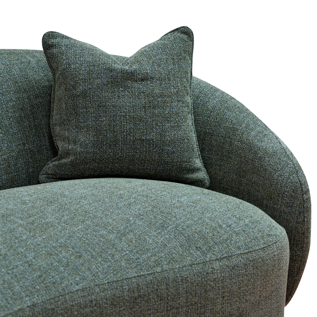CLC8777-CA 3 Seater Fabric Sofa -  Moss Green - Image 12