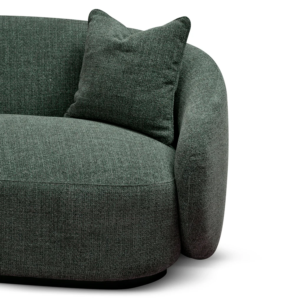 CLC8777-CA 3 Seater Fabric Sofa -  Moss Green - Image 8