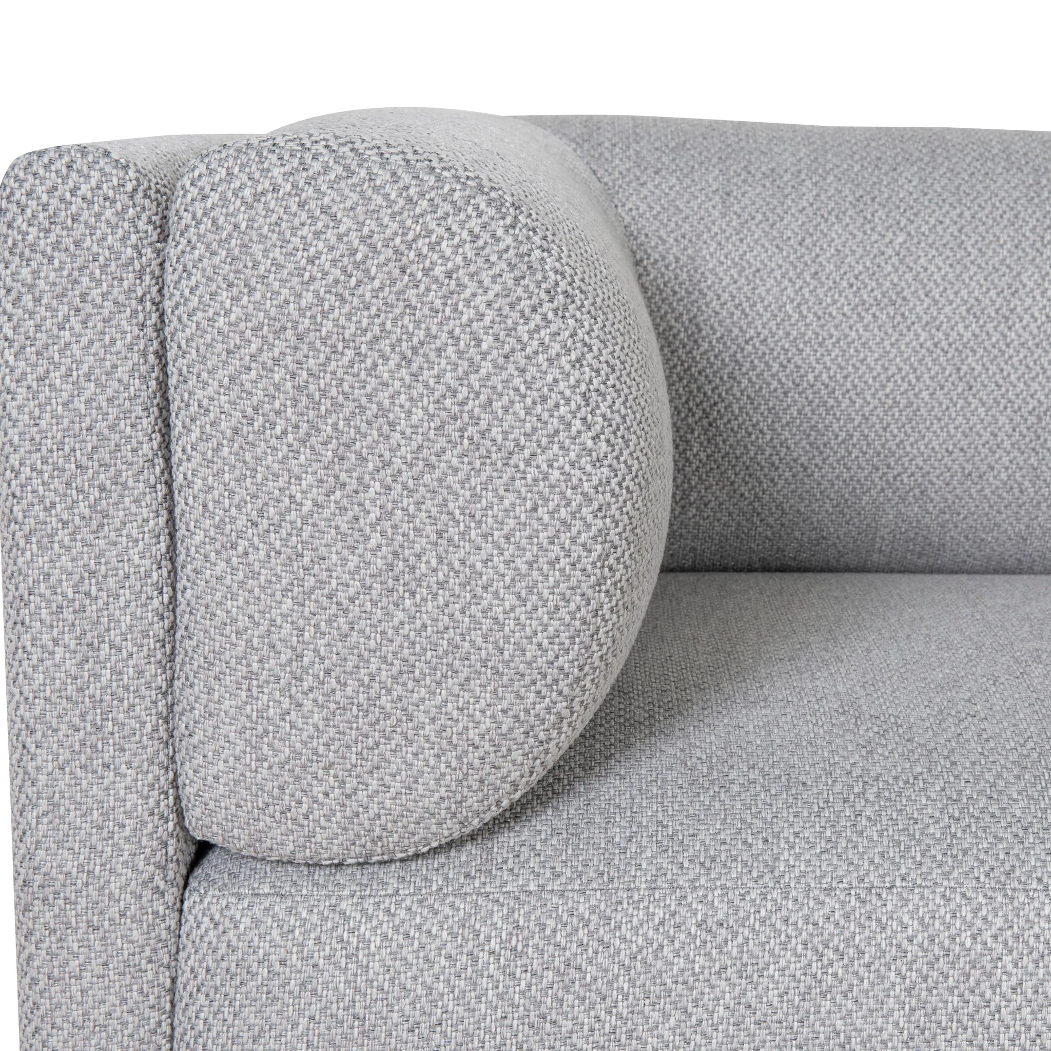 CLC8782-CA Right Chaise Sofa - Grey - Image 5