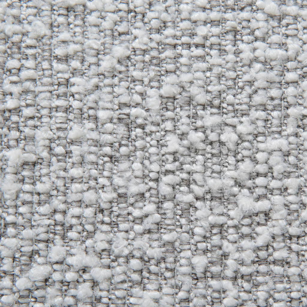 CLC8842-BS 4 Seater Fabric Sofa - Silver Grey Boucle - Image 10
