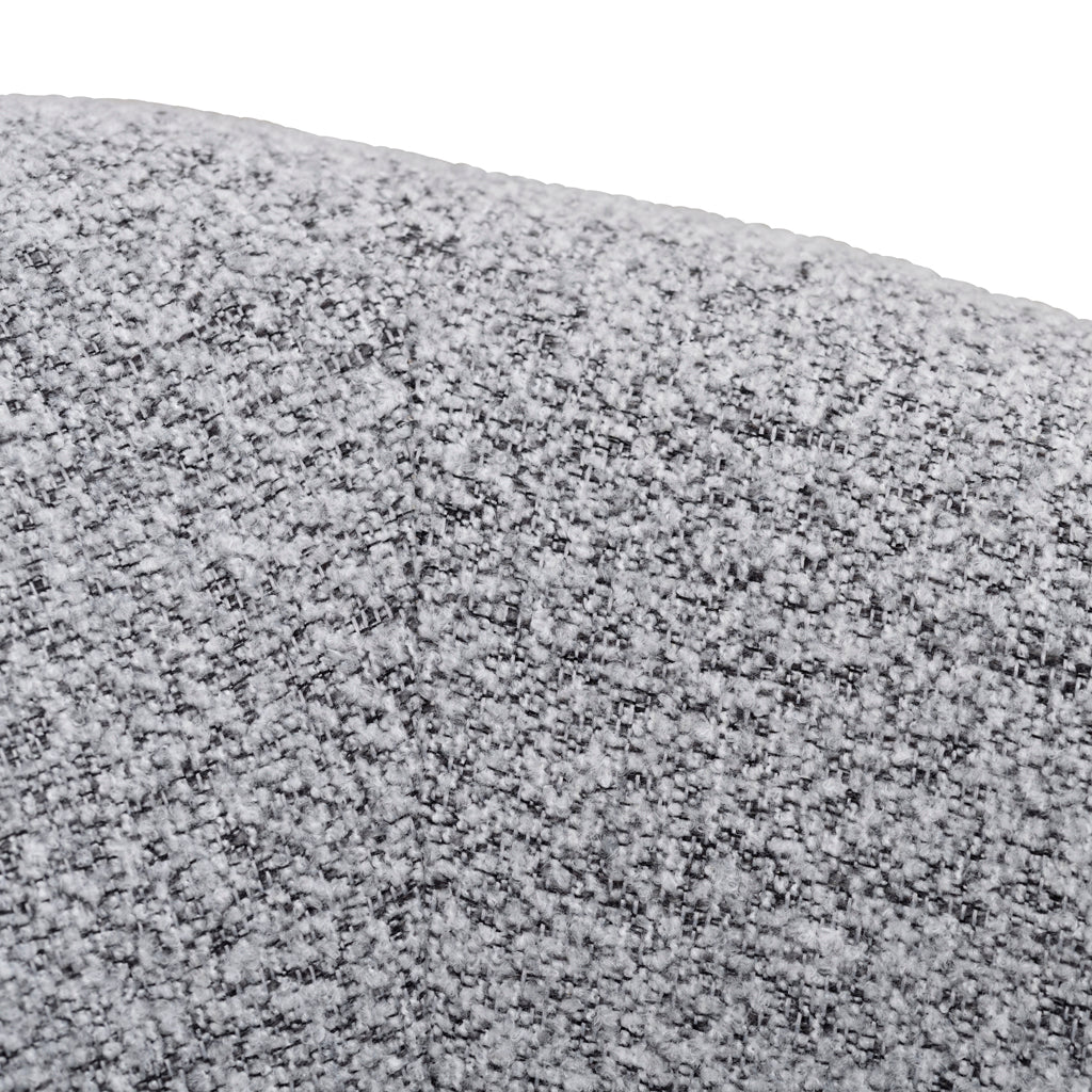 CLC8847-IG Fabric Armchair - Light Grey Fleck - Black Oak - Image 14